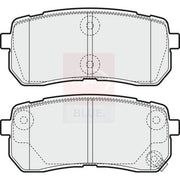 Apec Rear Brake Pad Set PD3668