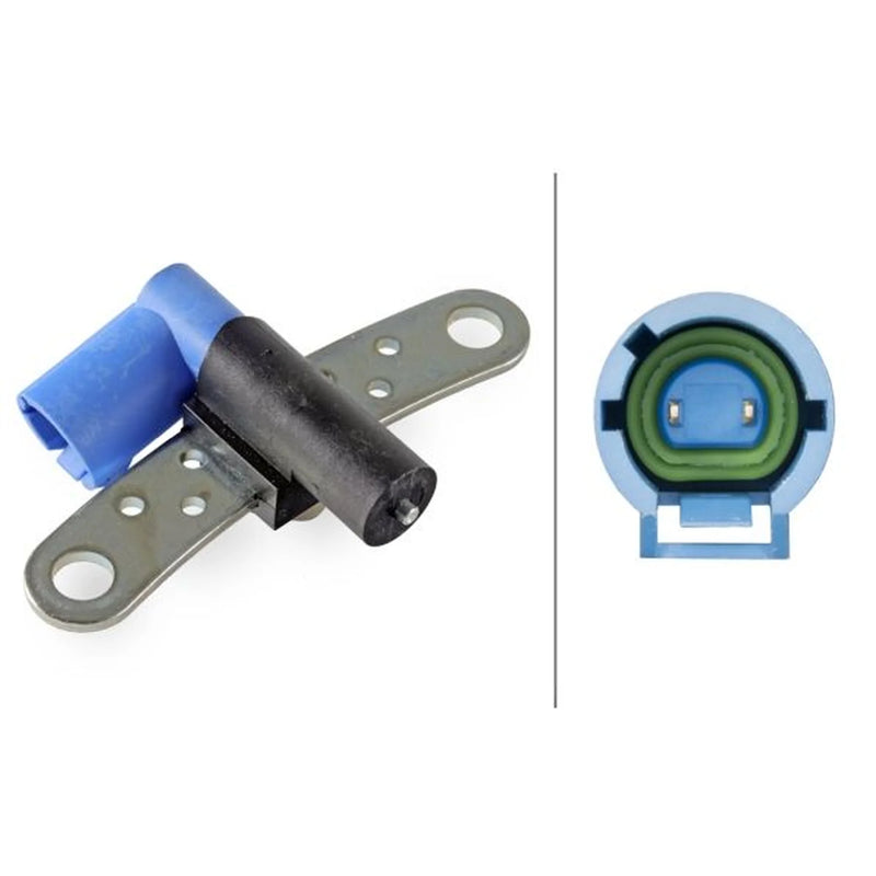 Hella Crankshaft Position Sensor fits Dacia Duster 2010-2018 1.6