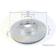 Comline Front & Rear Brake Discs & Pads fits Toyota Celica 1999-2005 1.8