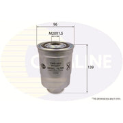 Comline Full Service Kit with Air, Oil, Fuel & Cabin fits Mitsubishi Challenger