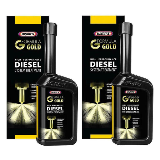2x Wynns Formula Gold Powerful Diesel Fuel System Injector Cleaner Treatment 500ml Wynns - NN4 Online 
