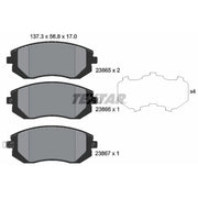Textar Front Brake Pad Set 2386501