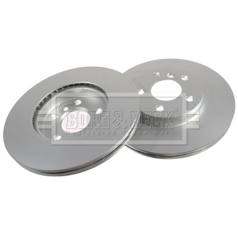Borg & Beck Front Vented & Rear Vented Brake Discs & Pads fits BMW X2 2018-2023
