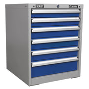 Sealey Cabinet Industrial 6 Drawer API5656 Sealey - Dynamic Drive