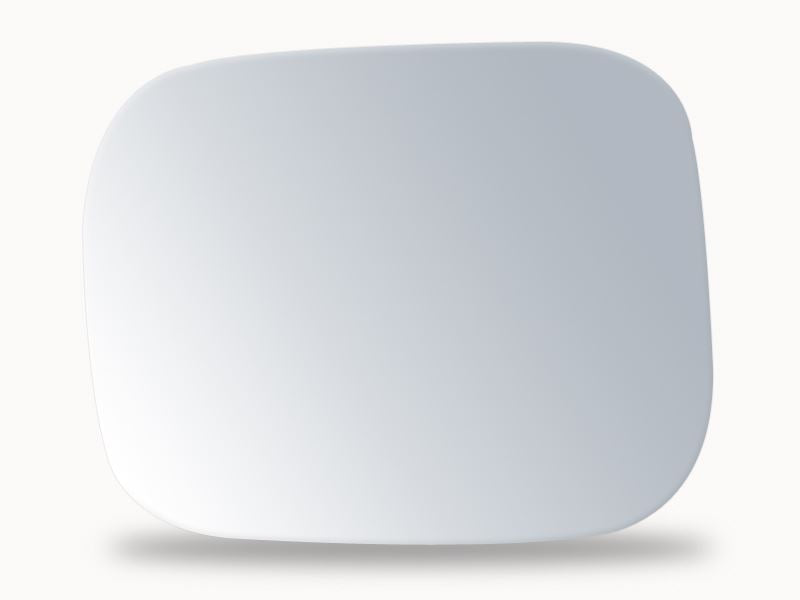 Summit Stick-On Standard Mirror Glass fits Volvo XC70 06 on LHS Summit - Bars 4 Cars