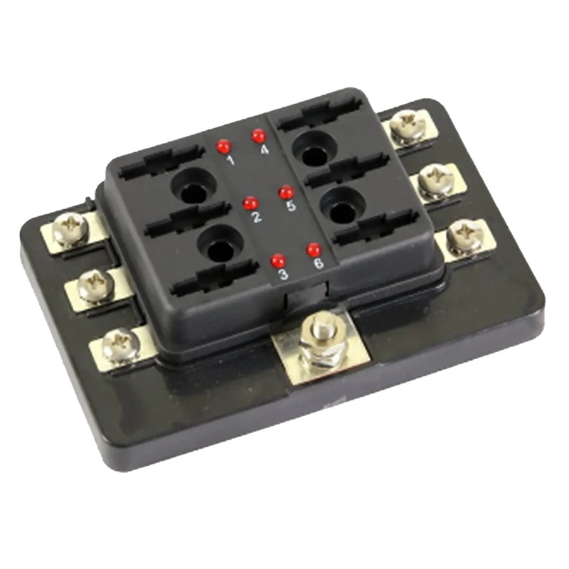 Sterling 6 Way Fuse Holder with LED Fault Lights