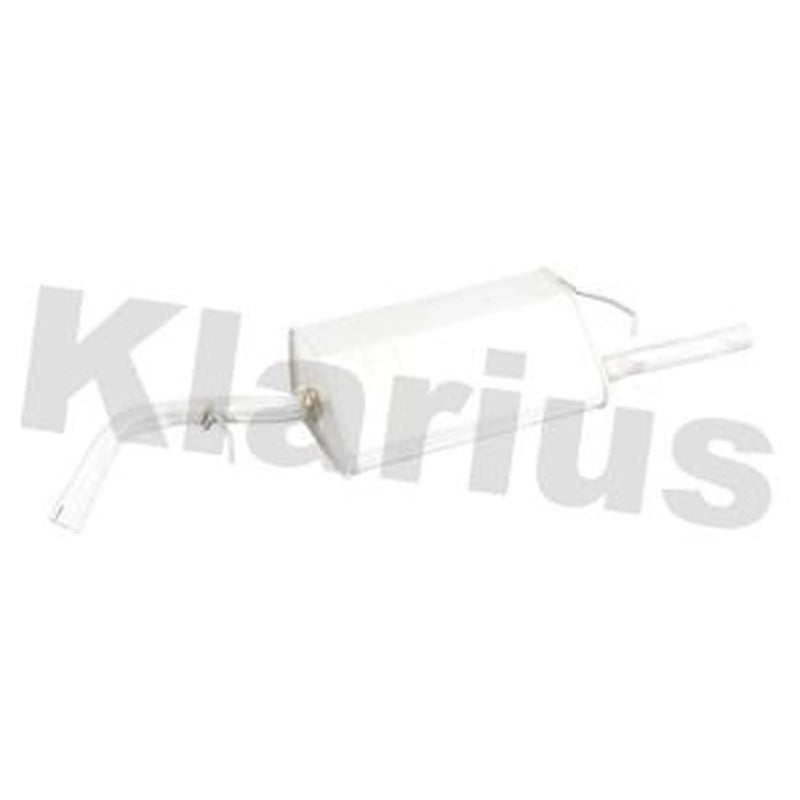 Klarius Box With Tail Pipe Rear fits Ford Escort 1995-1999 1.6