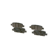 Bosch Front & Rear Pads fits Nissan Juke 2010-2019 1.2 1.5 1.6