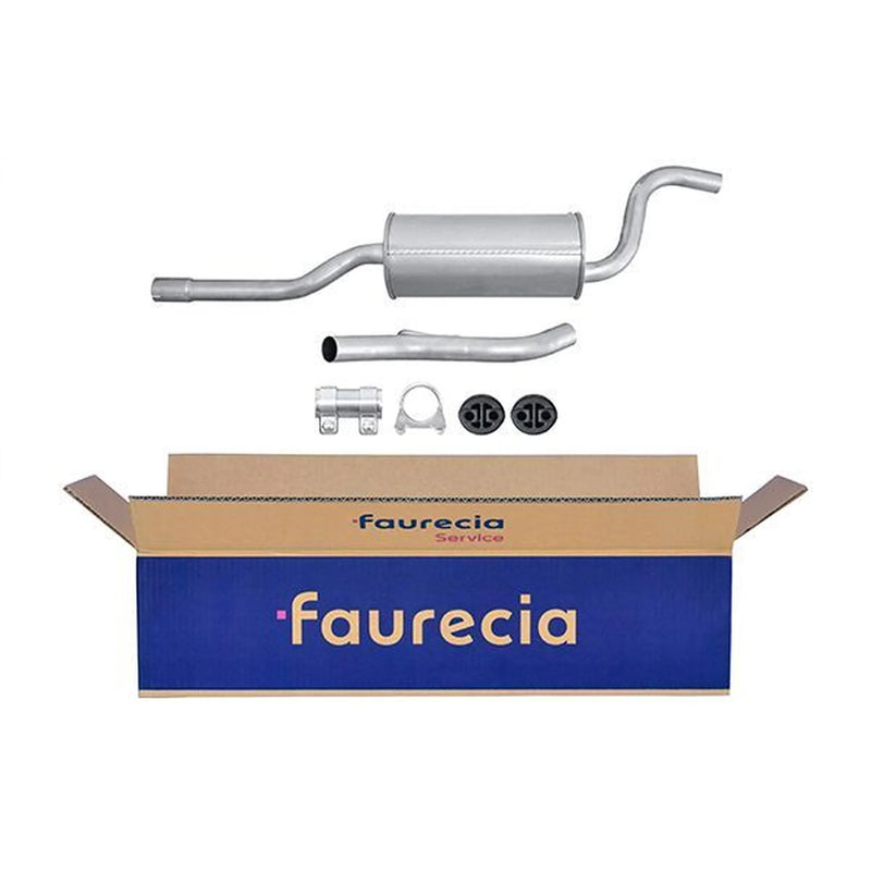 Hella End Silencer Rear fits Opel Agila A 2000-2007 1.2