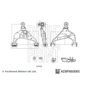 Blue Print Control/Trailing Arm Lower fits Toyota Hilux VIII Pickup 2015-2021