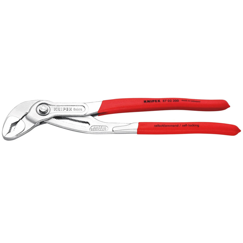 KNIPEX 87 03 300 SB Cobra® High-Tech Water Pump Pliers, 300mm - 87 03 300 SB - image 1