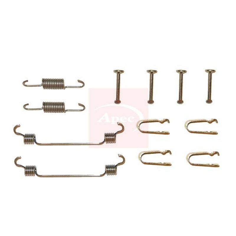 Apec Parking Brake Shoe Accessory Kit Rear fits Hyundai Santa Fé II 2006-2012