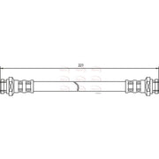 Apec Brake Hydraulic Hose Line outer HOS3440