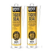 2x Upol Tiger Seal White 310ml Polyurethane Adhesive Sealant TIG/BW New U-POL UPOL - Dynamic Drive