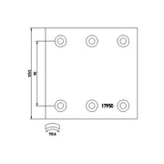 Textar Textar Cv Brake Lining Set 1729006