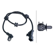 Hella ABS Wheel Speed Sensor Rear 6PU 358 417-351