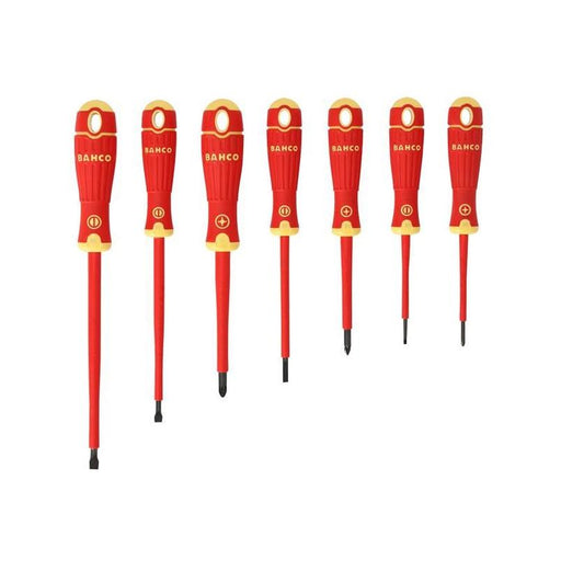 Bahco B220.017 BAHCOFIT Insulated Screwdriver Set, 7 Piece Bahco - NN4 Online
