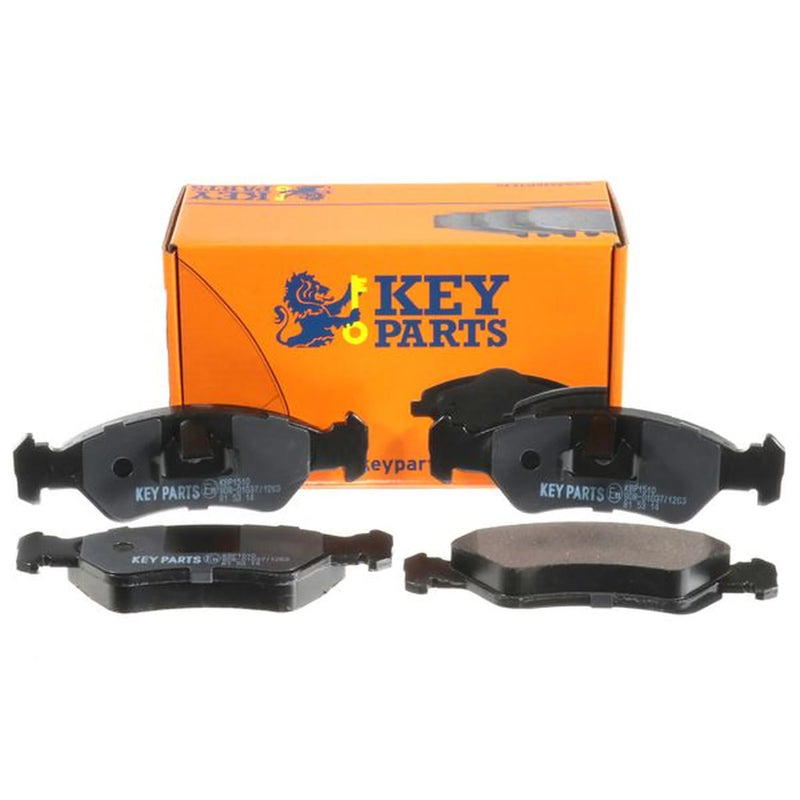 Key Parts 4 x Front Brake Pad Set fits Ford Courier Box Body 1996-2002 1.4 1.8