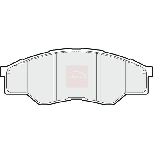 Apec Front Brake Pad Set PAD1606
