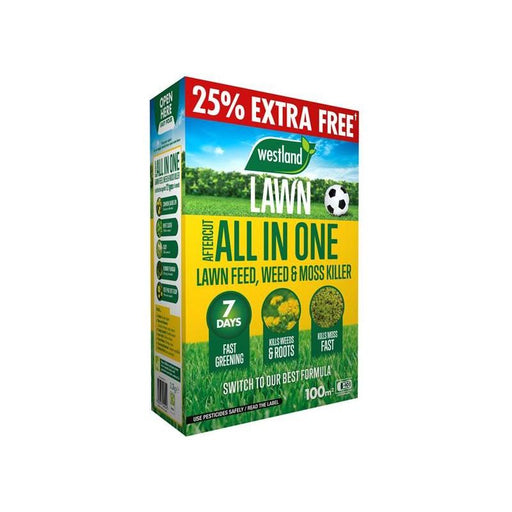 Westland Aftercut All In One Lawn Feed, Weed & Moss Killer 80m² Box Westland - NN4 Online