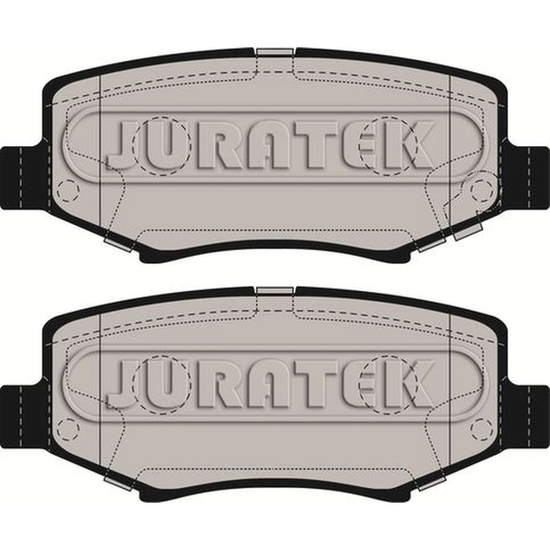 Juratek Rear Brake Pad Set fits Dodge Nitro 2006-2012 2.8 3.7 4.0