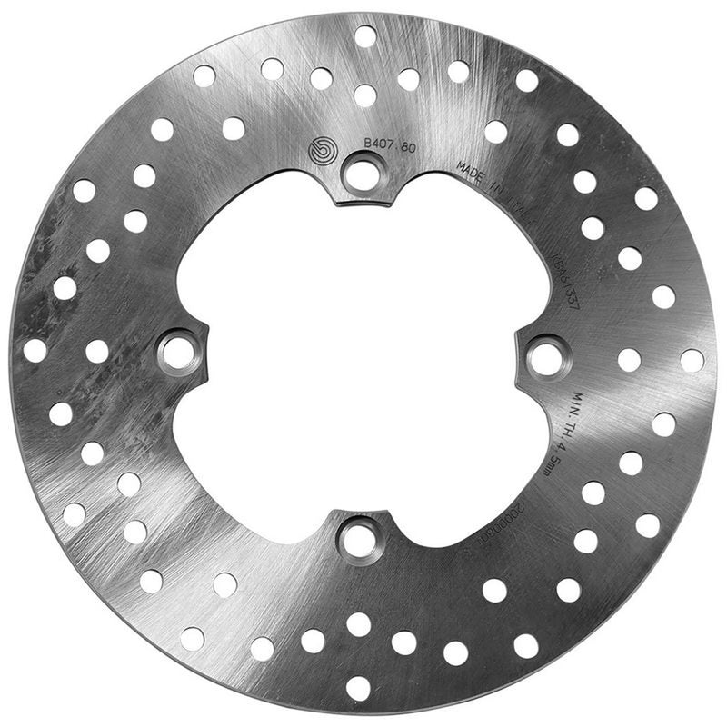 Brembo 2 x Rigid Rear Brake Disc Brake Discs 68B40780-x2