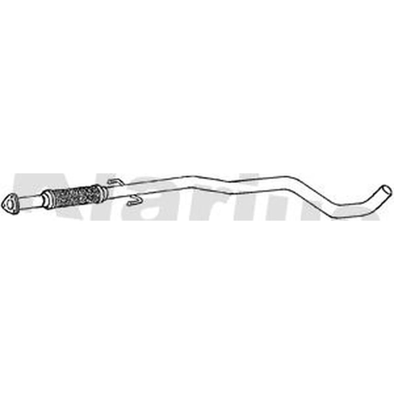 Klarius Exhaust Pipe OD fits Ford Ka 2008-2016 1.3