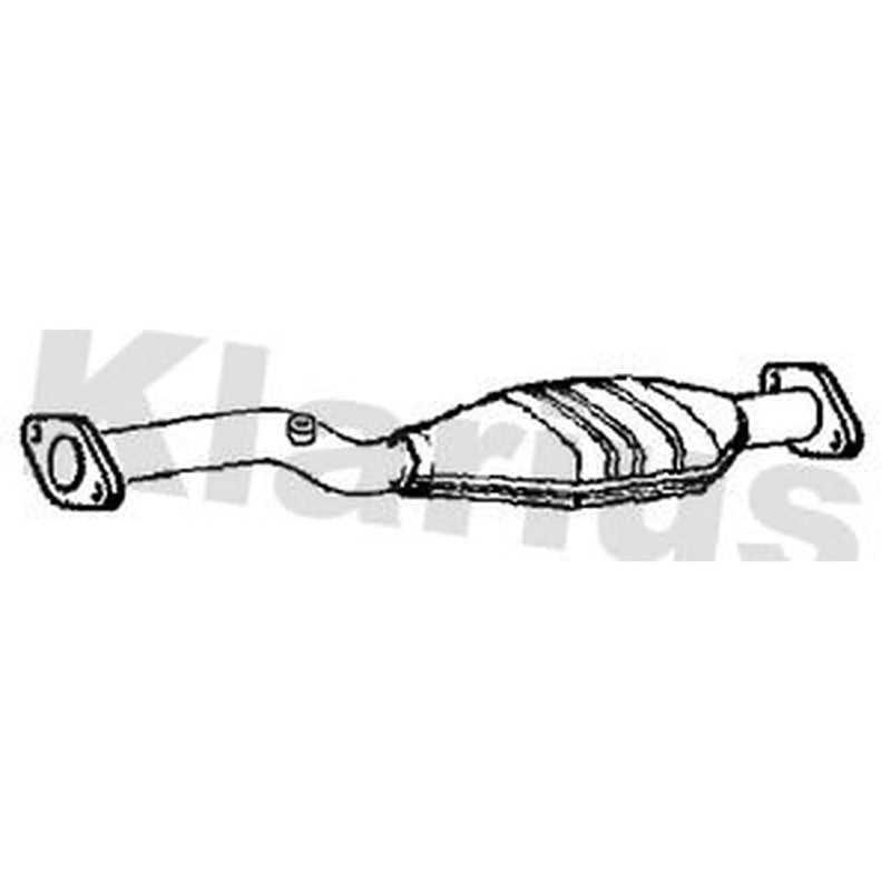 Klarius Catalyst Type Approved With Pipe fits Mitsubishi Asx 2010 on 1.6