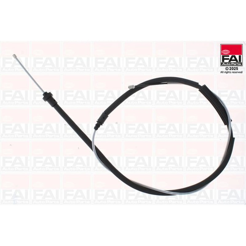FAI Handbrake Cable Left Rear fits Citroën C3 III 2016-2018 1.2 1.6