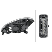Hella Headlight Headlamp H7/H7 Right fits Renault Clio III 2005-2014