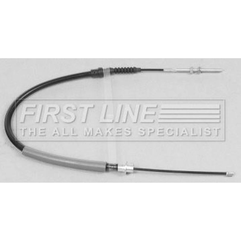 First Line Handbrake Cable Right Rear fits Peugeot 607 2000-2006 2.0 2.2 3.0