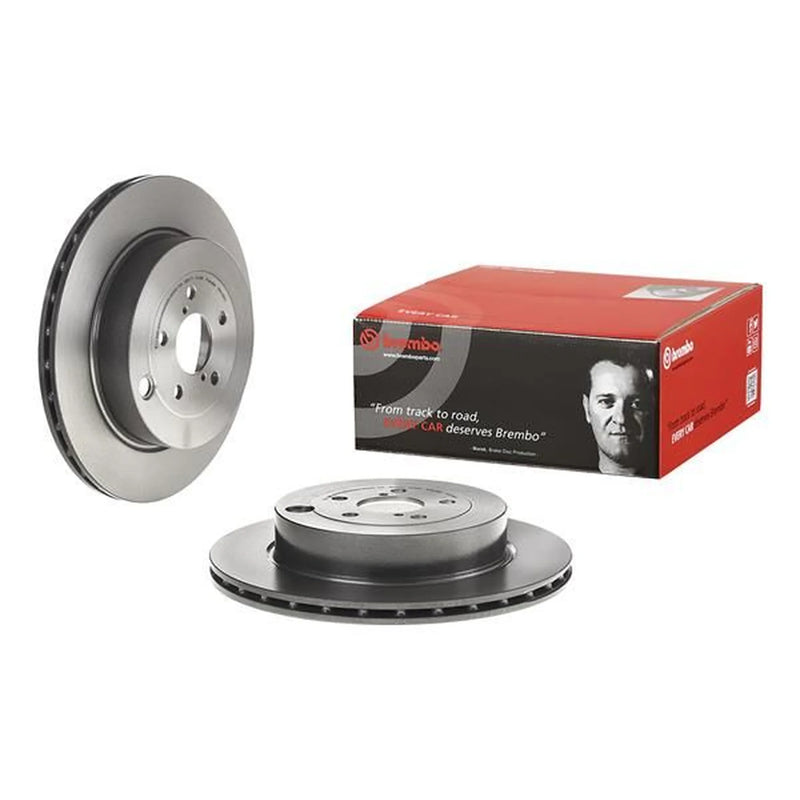 Brembo 2 x Internally Vented Brake Discs fits Subaru Brz 2012 on 2.0