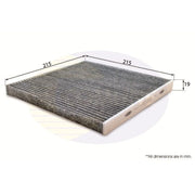 Comline Cabin Air Filter (Pollen Filter) EKF360A