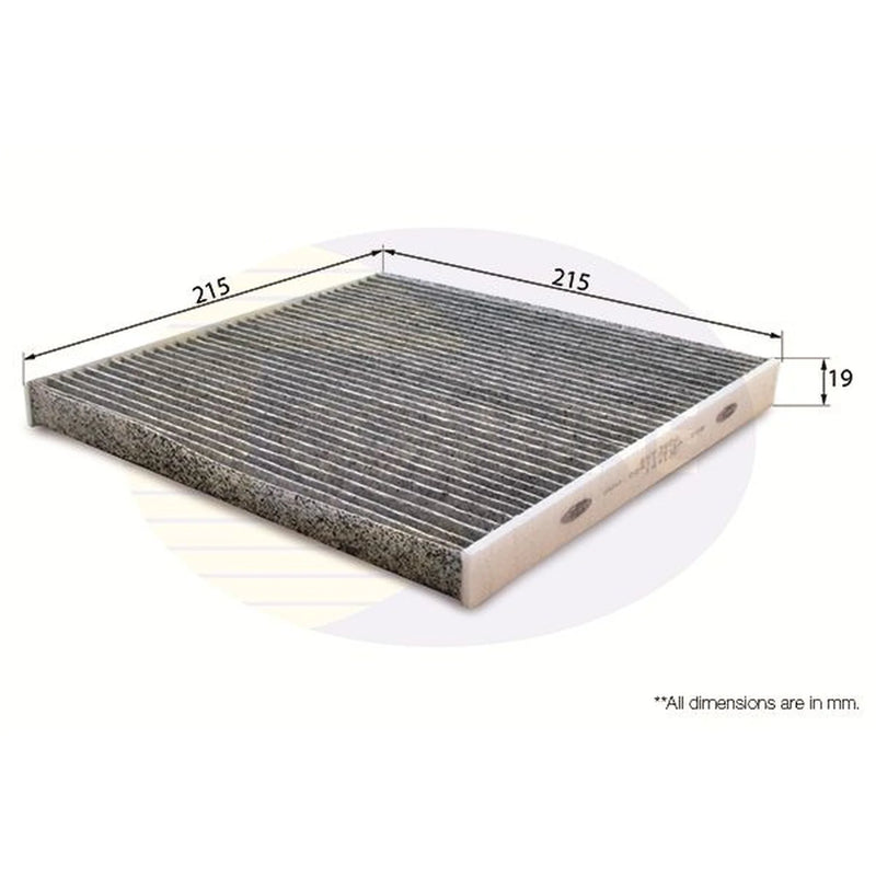 Comline Cabin Air Filter (Pollen Filter) fits Lexus Es 2001-2006 3.0