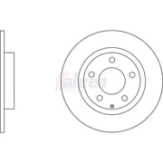 Fahren Rear Brake Solid Discs & Pads fits Mazda CX-3 2015 on 2.0