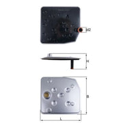 Mahle Automatic Transmission Hydraulic Filter HX 263