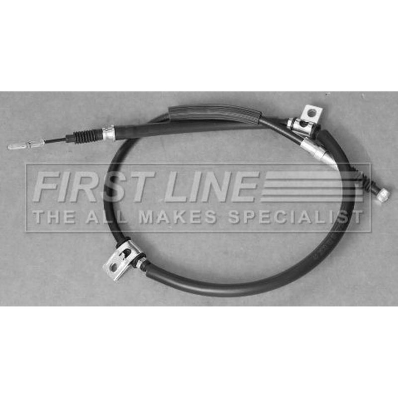 First Line Handbrake Cable Right Rear fits Hyundai Trajet 2001-2008 2.0