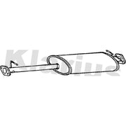 Klarius Box With Centre Pipe Centre fits Toyota Hiace IV 2001-2012 2.5