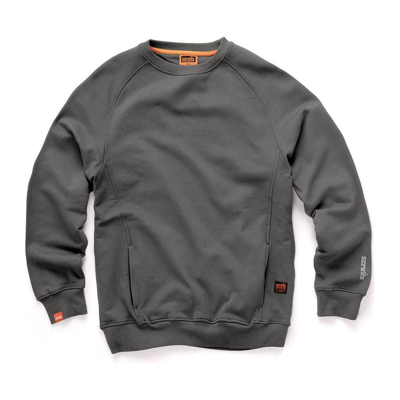 Scruffs Eco Worker Sweatshirt Graphite L Scruffs - Dynamic Drive