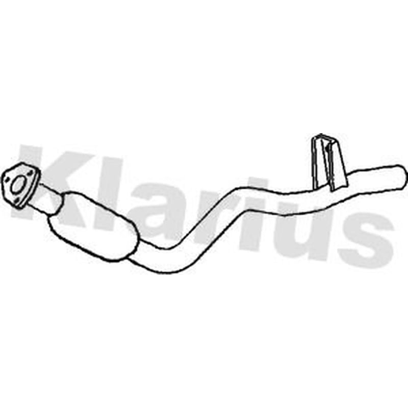 Klarius Box With Tail Pipe Rear fits Mitsubishi Shogun Sport I 1998 on 2.5