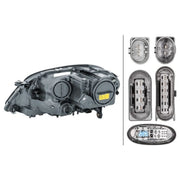 Hella Headlight Headlamp W5W Right fits Mercedes-Benz M-Class 2005-2011