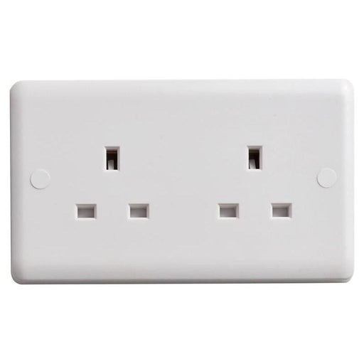 Deta Vimark Unswitched Socket 2-Gang 13A Deta Vimark - NN4 Online