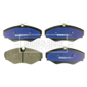 Borg & Beck Front Brake Vented Discs & Pads fits Renault Espace 1998-2002 2.0