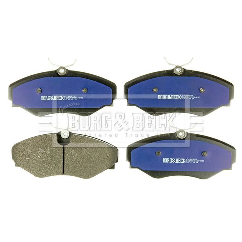 Borg & Beck Front Brake Vented Discs & Pads fits Renault Espace 1998-2002 2.0
