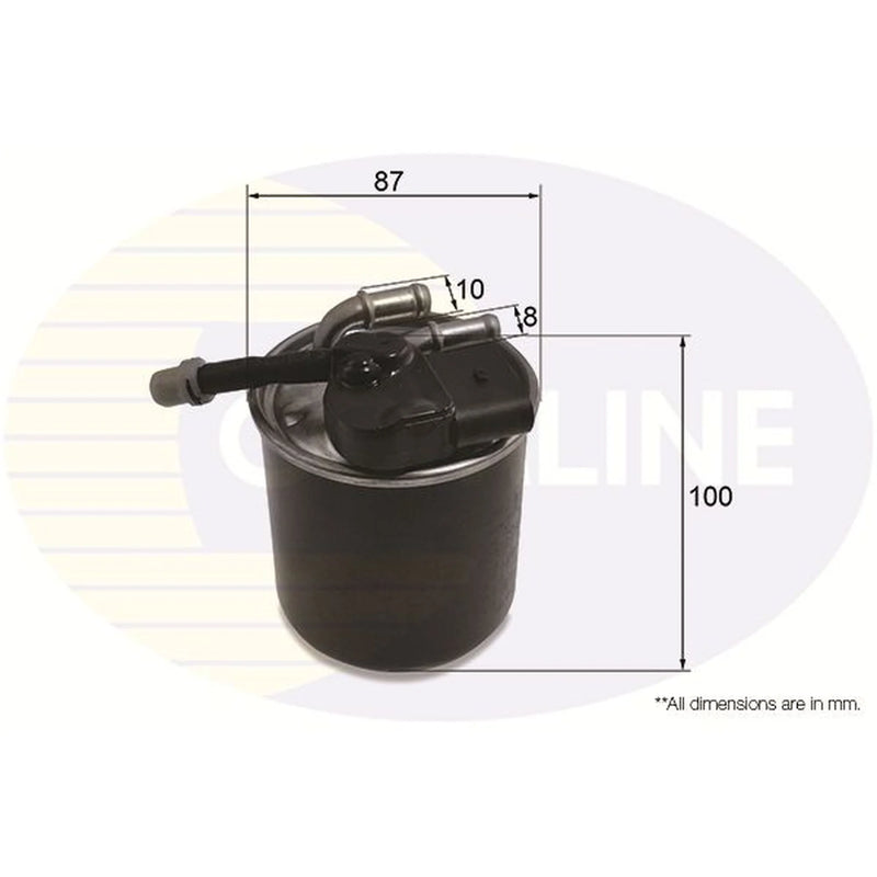 Comline Fuel Filter Element fits Infiniti Q50 2013 on