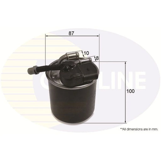 Comline Fuel Filter Element fits Infiniti Q50 2013 on