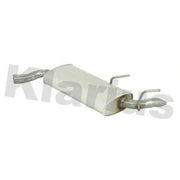 Klarius Box With Tail Pipe Rear fits Opel Signum 2004-2008 1.9