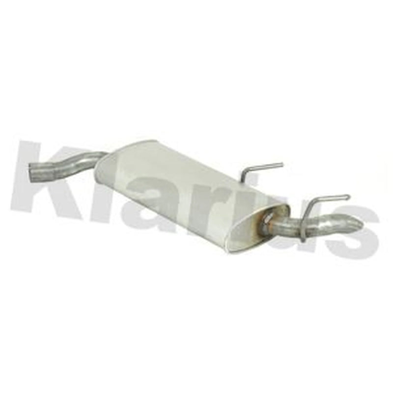 Klarius Box With Tail Pipe Rear fits Opel Signum 2004-2008 1.9
