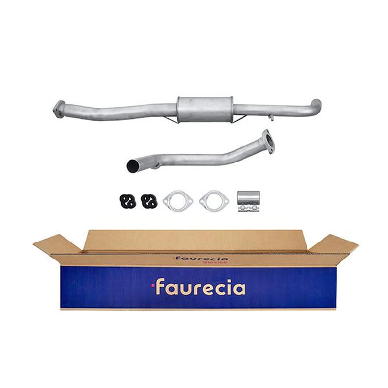 Hella Middle Silencer fits Mazda 323 S 1989-1996 1.6 1.8