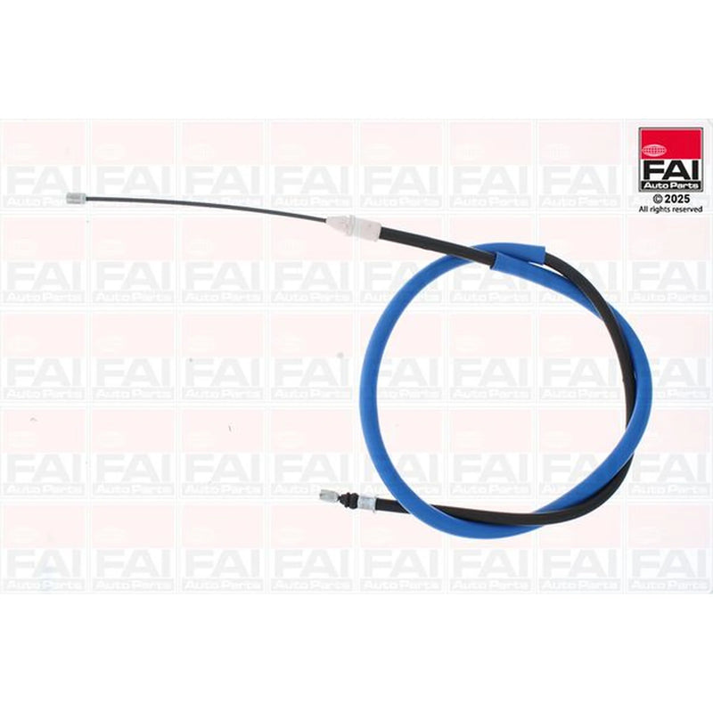 FAI Handbrake Cable Right Rear fits Renault Twingo II 2008-2014 1.6